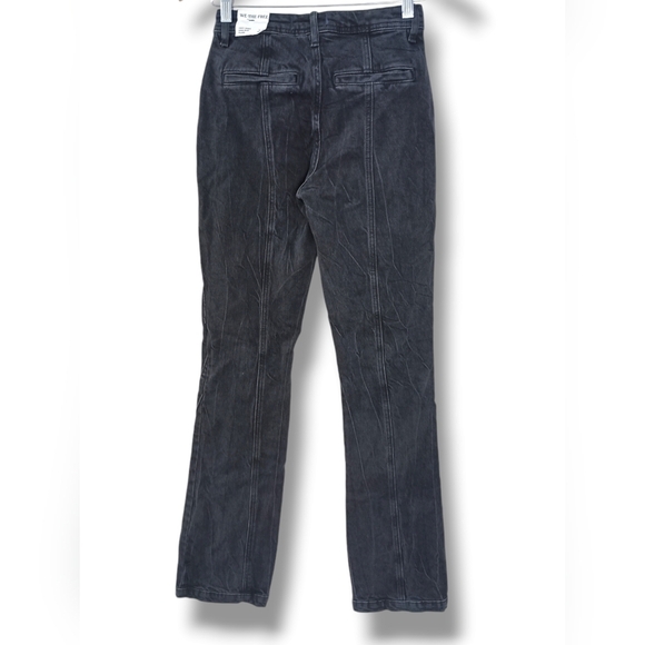 NWT Free People We The Free CRVY Mona Flare Jeans in Black Wash ✨ Size 27✨ - Picture 4 of 7